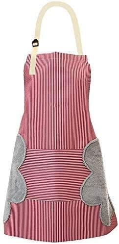 Professional Cooking Apron with Phone Pocket and Microfiber - Keeps Clothes Clean from Oil and Water and More Convenience with Multifunctional Design