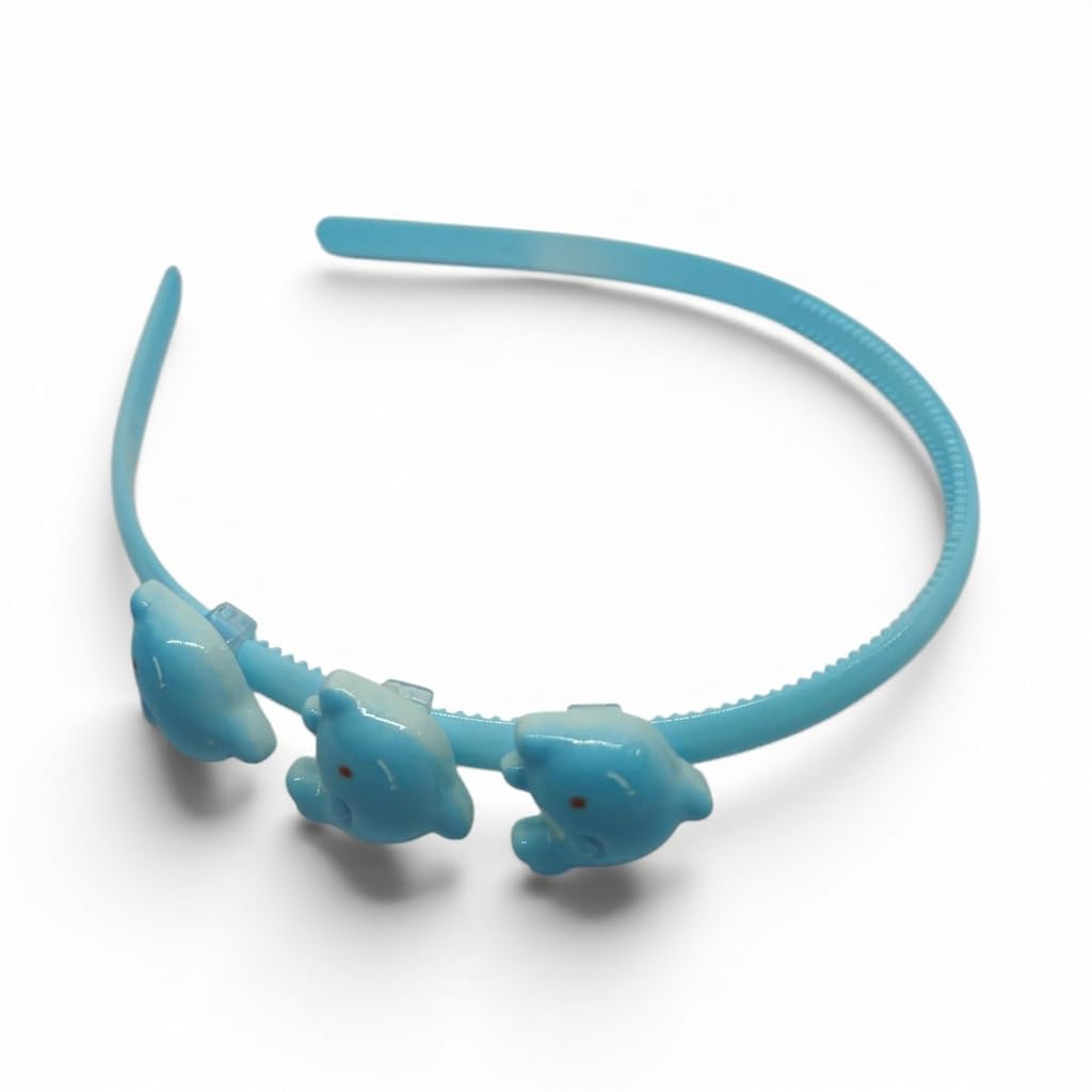 Catch Up Kids Hair Headband for Girls – Sea-Themed Design, Cute Comfortable Hair Band for Children – Soft Lightweight Non-Slip, Stylish Daily Hair Accessory for School & Playtime