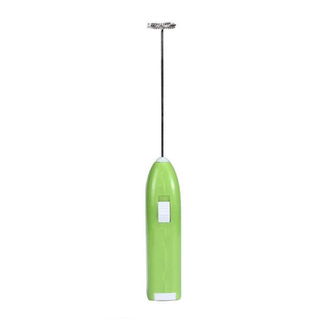 NC Electric Handheld Milk Frother Whisk, Battery Operated Egg Beater Hand Blender Foam Maker for Coffee, Latte, Cappuccino, Hot Chocolate, Drink Mixer