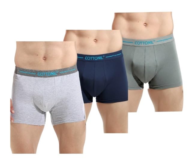 Cottonil set of 3 Pro Boxer 025506 - Multi color - XXL