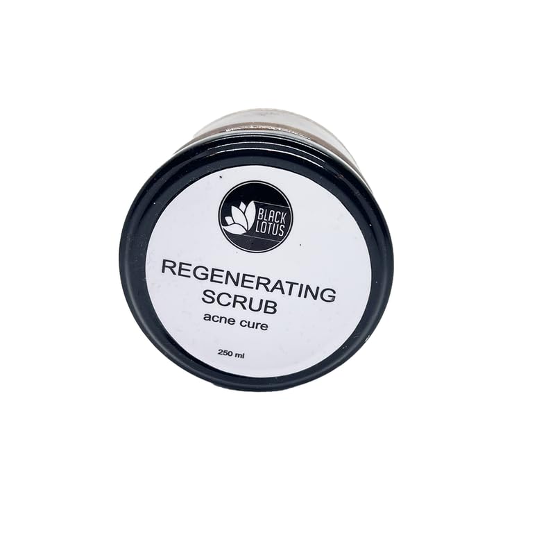 Black Lotus Regenerating Scrub For Face (Acne Cure) 200Ml