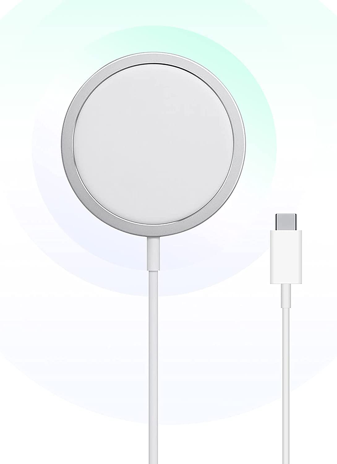 Magnetic Wireless Charger, 20W Fast Uk Adapter, Charging Cable With Usb C Compatible With Iphone 12/12 Mini/12 Pro/12 Pro Max