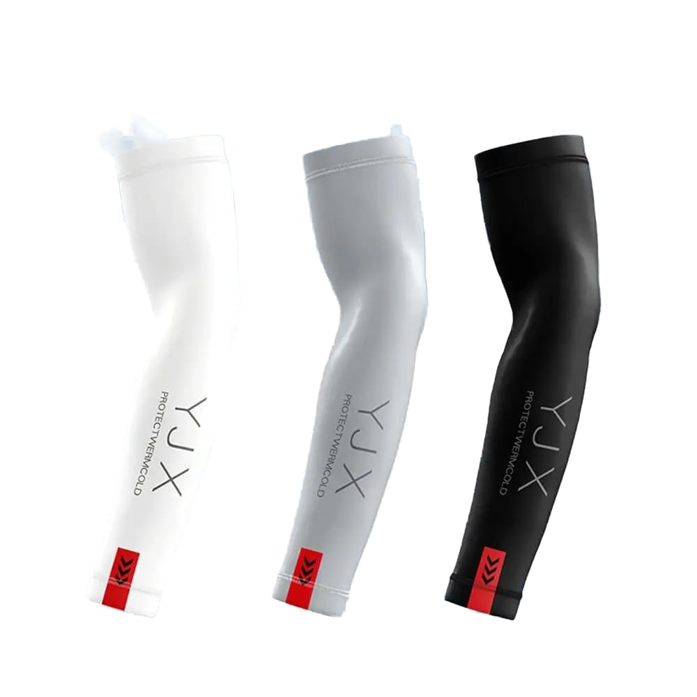 Cooling Summer Arm Sleeves Ice Silk Sports Sun Protection Arm Cover Basketball Football Golf Cycling Driving Gloves