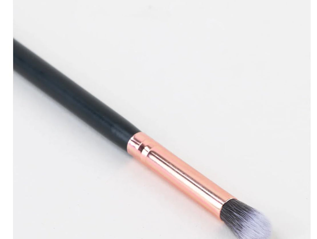 Concealer Brush Under Eye, Mini Premium Synthetic Concealer Blending Brush for Eyebrows Concealing Liquid Cream Powder Foundation Blending Buffing