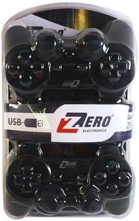 وحدة ألعاب مزدوج سلك Dual controller USB Dual USB Wired Gaming Controller for PC and Laptop is a premium device الكمبيوتر و للاب توب متوافق مع جميع الانظام