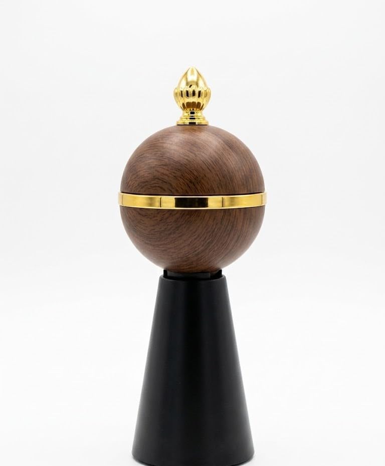 Luxury Metal USB Incense Burner - Elegant Decorative Piece to Diffuse Scents and Add a Touch of Sophistication to Place (M)