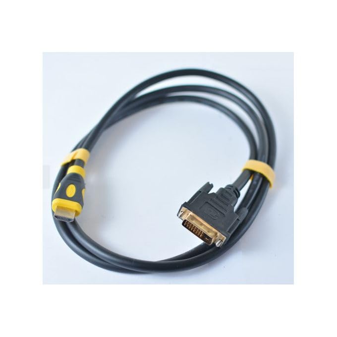 POINT DVI to HDMI Adapter Cable – 1.5m, Connect DVI Devices to HDMI Devices and Vice Versa