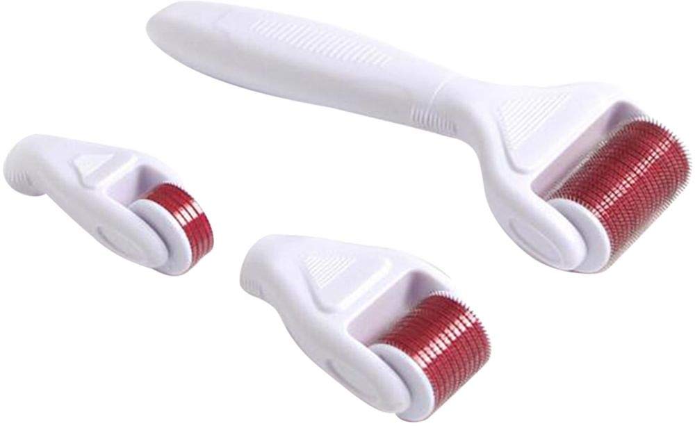 4 in 1 Titanium Micro Needles Derma Roller Set with Travel Case