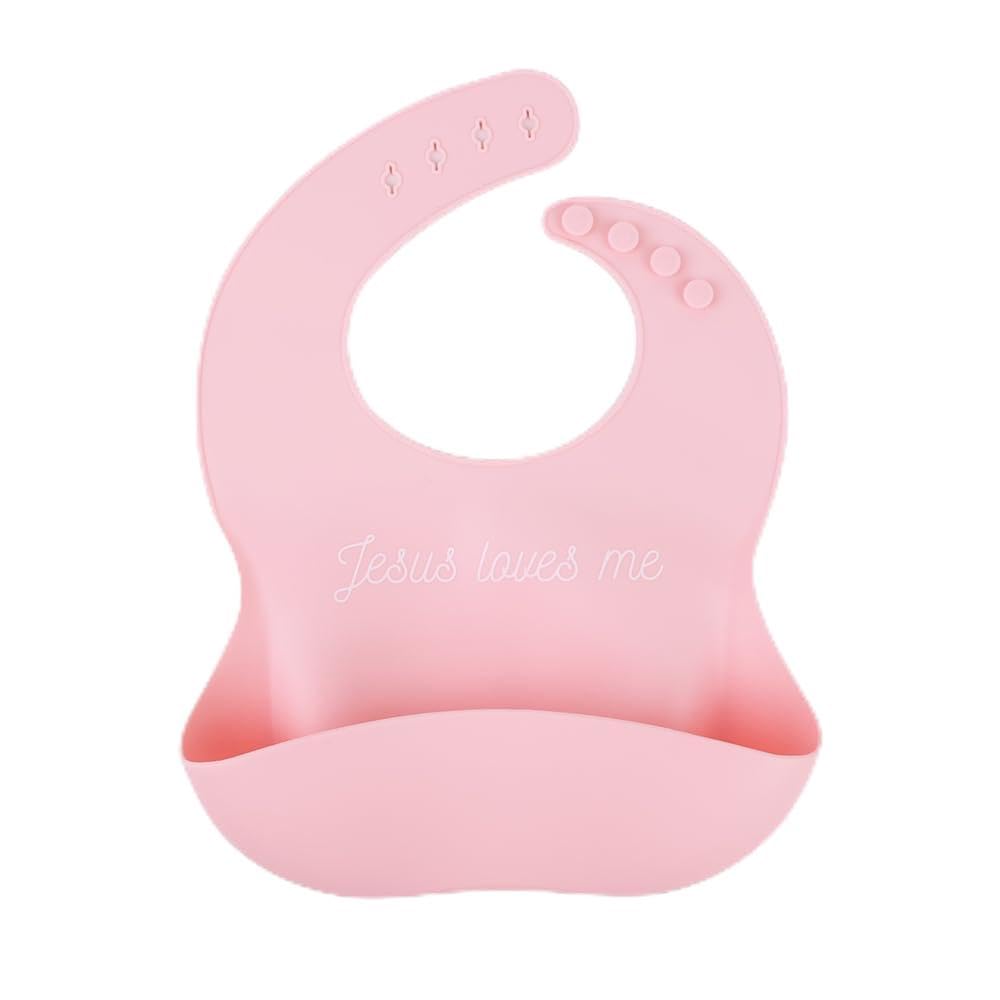 Silicone Bibs for Babies and Toddlers, Two Pack, Adjustable, Waterproof, BPA Free
