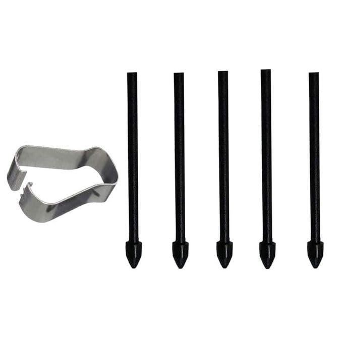 5 Pack S Pen Tips,Nibs compatible with galaxy note 10,note10+,note20, note 20 ultra,tab s6,tab s6 lite, tab s7,tab s7+,tab s8 ultra s8+,s8,s21ultra,s22, s23,s24 ultra+Tweezers,Black