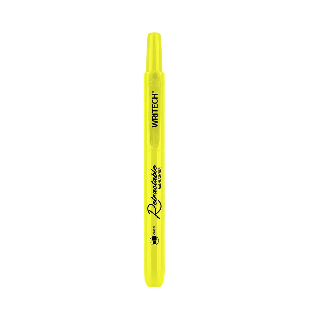 قلم فسفورى مشطوف بسوستة Writech Neon Orange Retractble رقم W-805S/12-2