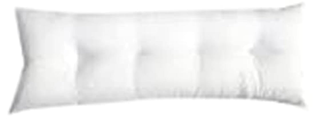 Snooze Long Loose Fiber Filling Pillow 40 * 180 cm, 1800 gm,White