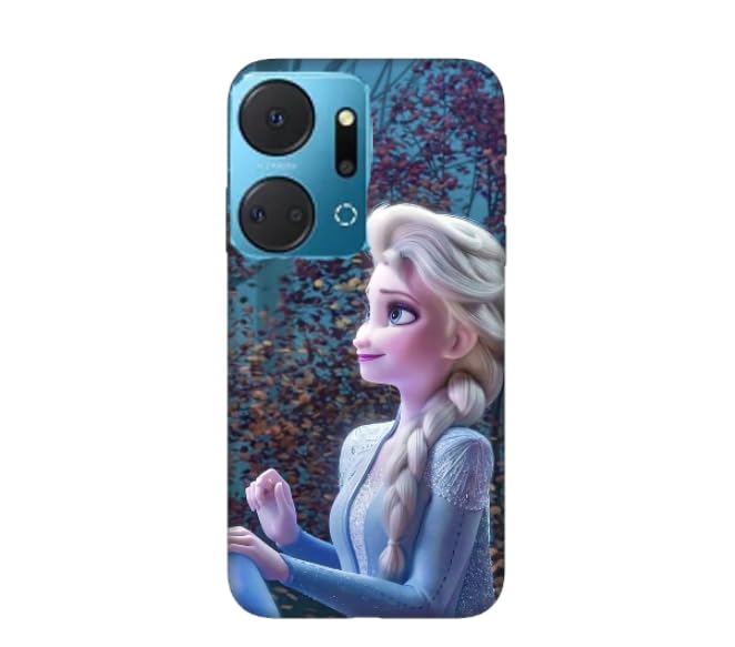 New design number 10021 Silicone Printed mobile case compatible with Honor X7a