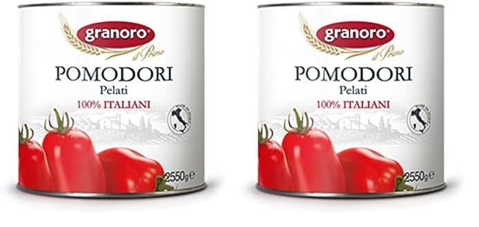 Granoro Peeled Tomato Paste, 2550 gm (Pack of 2)