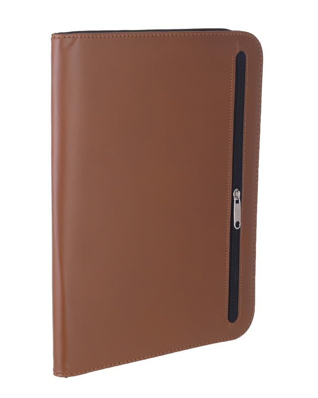 3A Portfolio CE-881 Leather Zipper Card Holder with Calculator 34X25X2 CM - Havan