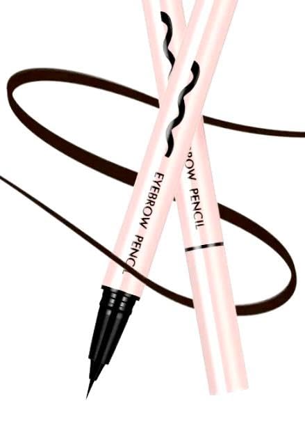 Black Liquid Eyeliner - Water Proof Ultra Matte Long Lasting Slim Jet - Black Eye Liner - 100% Intense Black - Smooth Easy Application Pen Liner