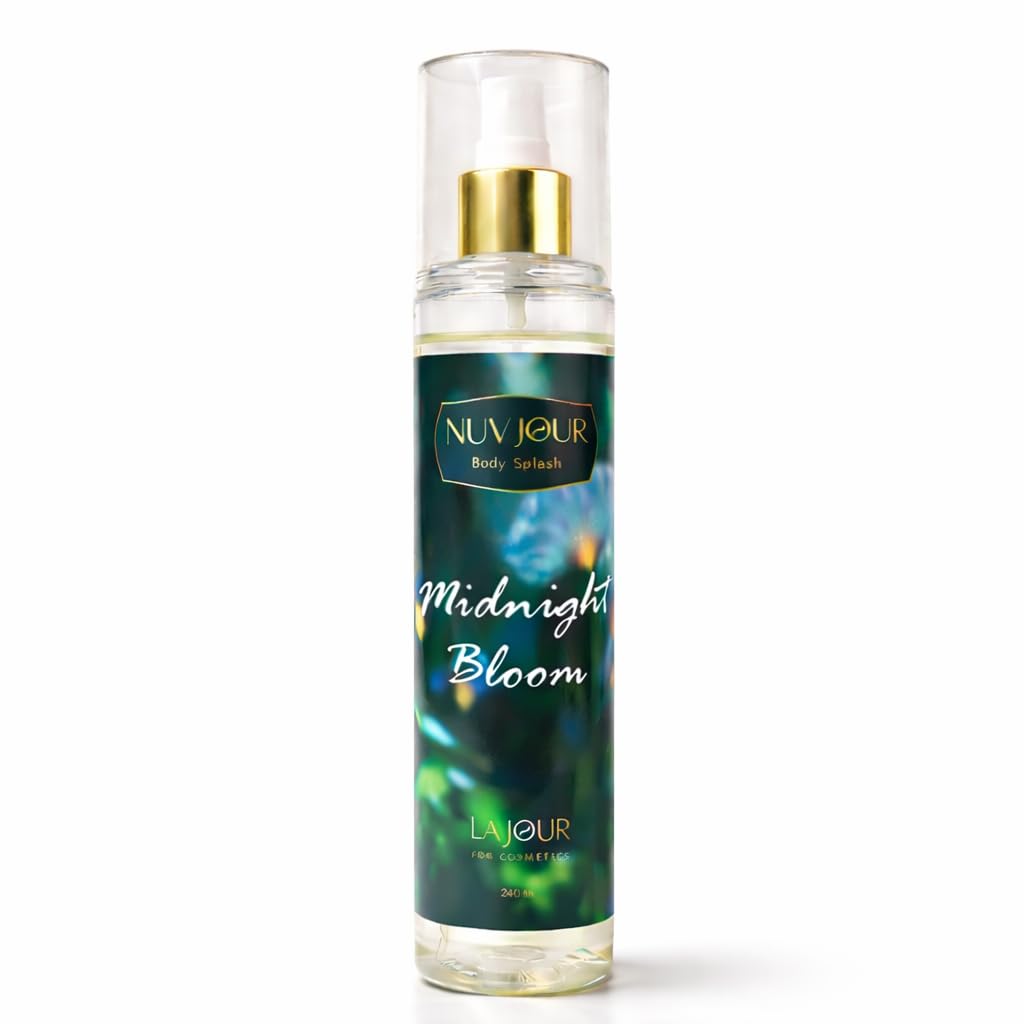 Body Splash for Women 240ML – Refreshing Fragrance Mist, Long Lasting Body Spray, Lightweight Perfume Splash for Daily Freshness, Elegant Feminine Scent (Midnight Bloom)