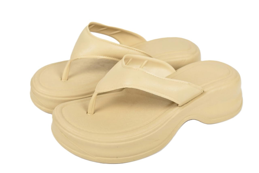 Project Z Women's "Tonki" Slipper - Ultralight EVA Platform Medical Sandals - Comfortable Home Beach Everyday Use - Sizes (37-41)