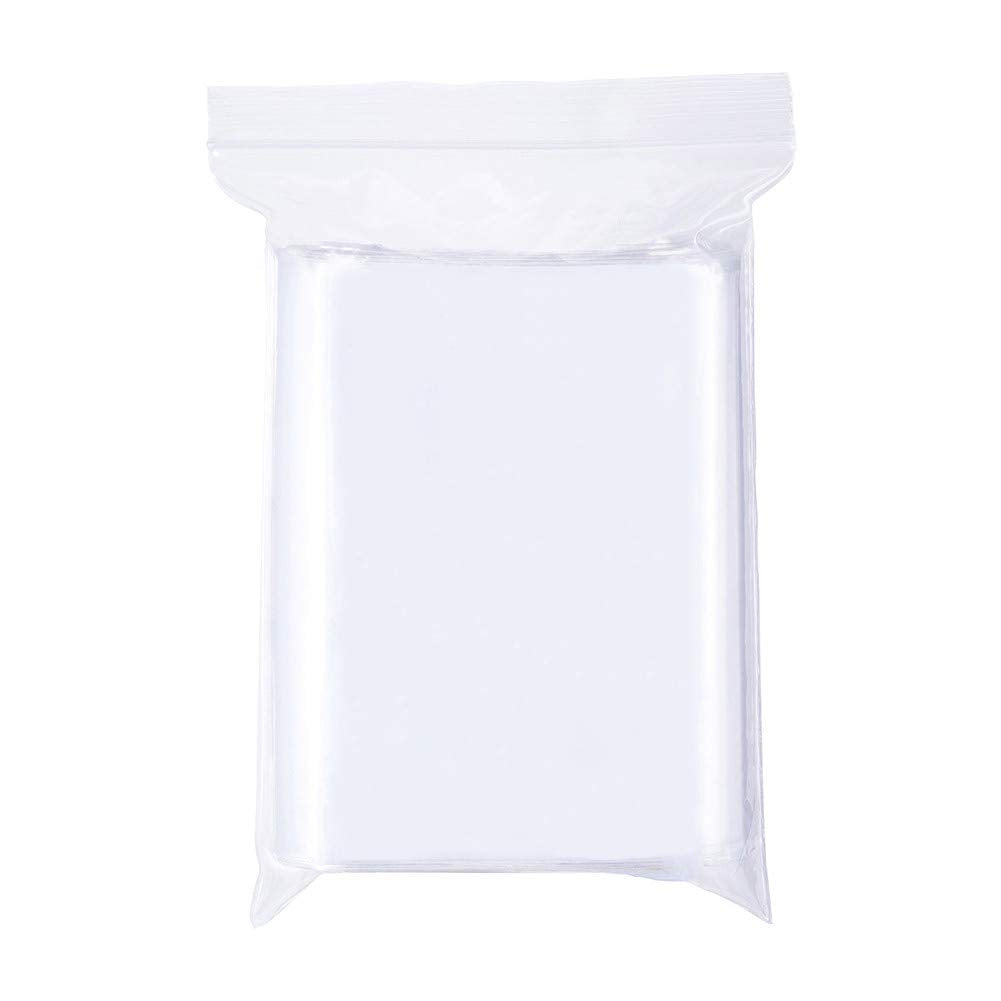 Benecreat 100Pcs Large Size Thickening Design Plastic Resealable Grip Seal Bags For Storing Nut, Candy, Jewelry (10 X 15Cm, Single Layer Thickness: 0.075Mm) with very high quality
