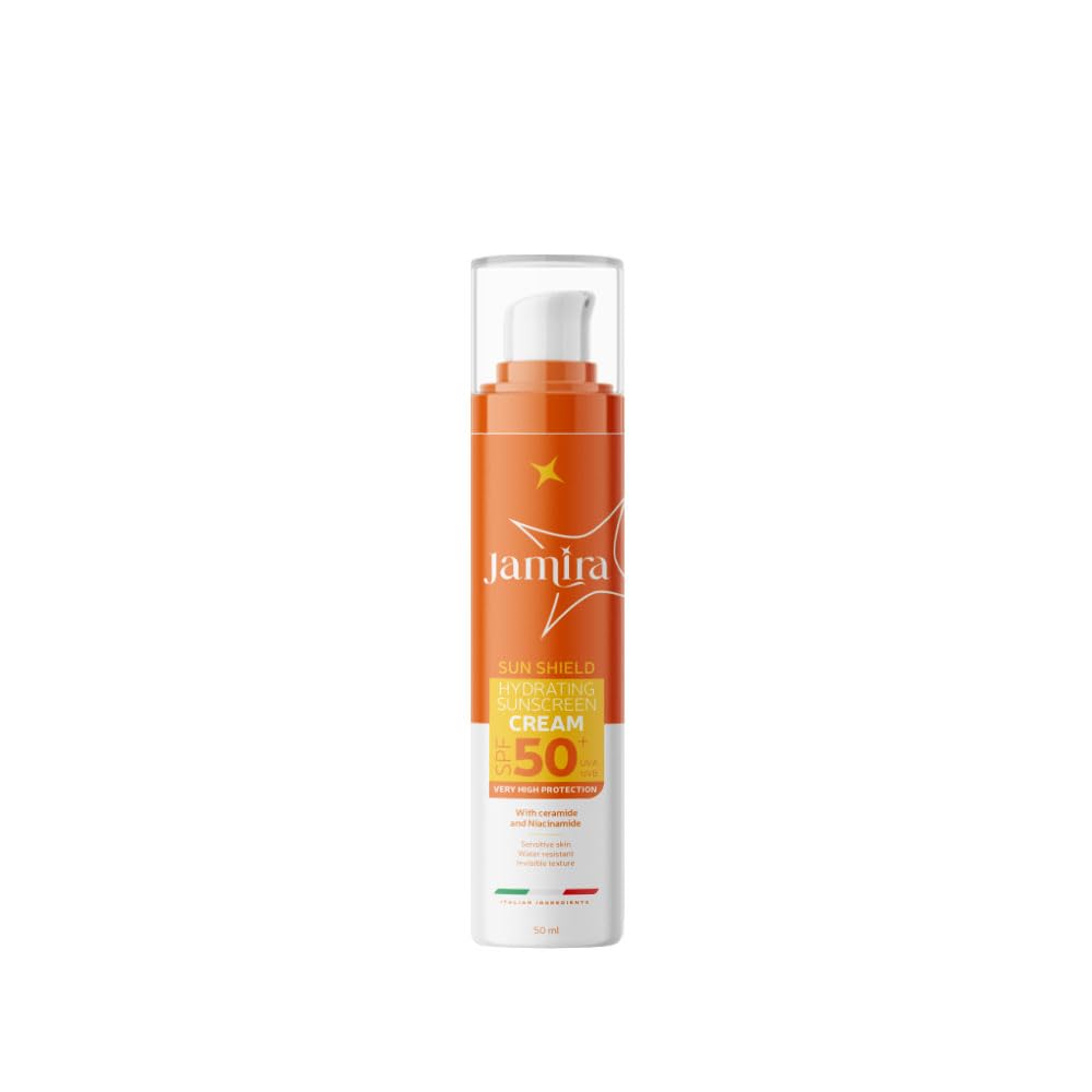 Jamira Sun screen Cream for hydrating Skin SPF 50/50 ml