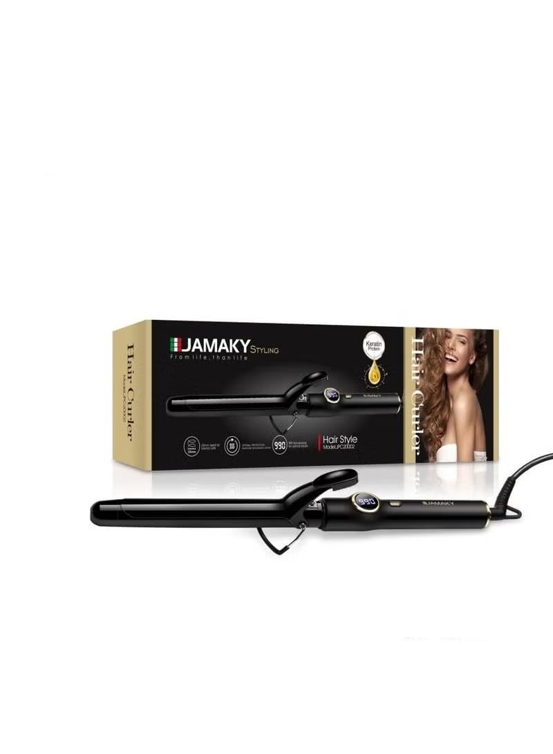 JAMAKI 25 Size 25 Baby Curly Curling Iron and Curler for Hair 990 JMK20002 (Italy)