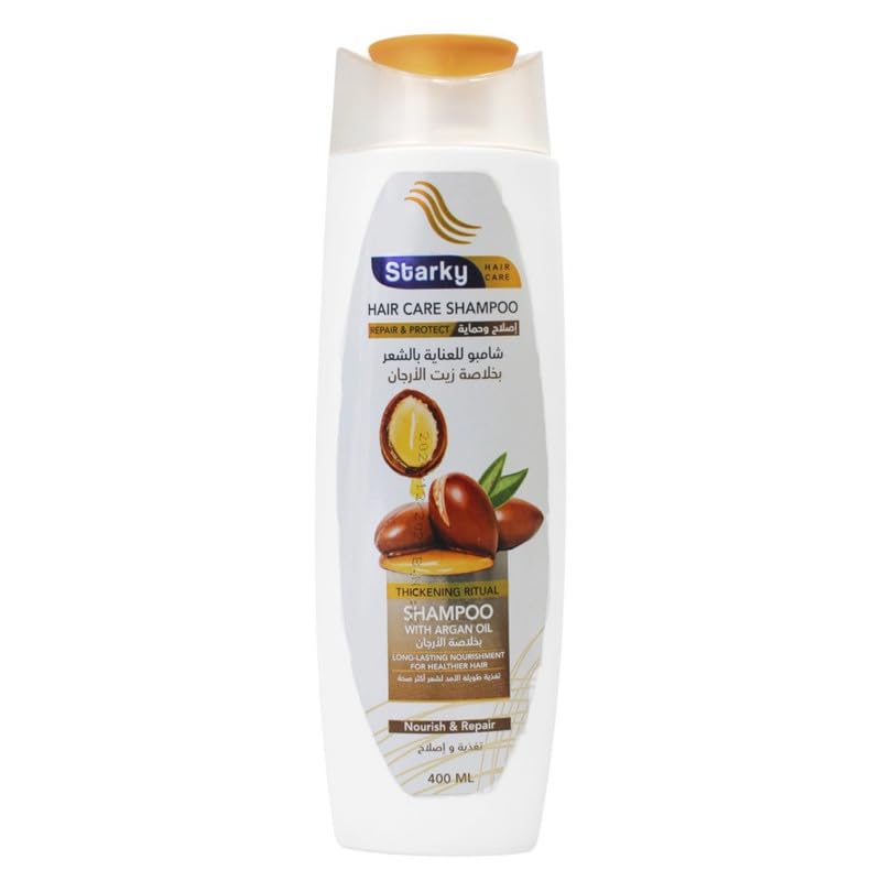Starky Hair Care Shampoo With Argan Oil Nourish&Repair-400ml