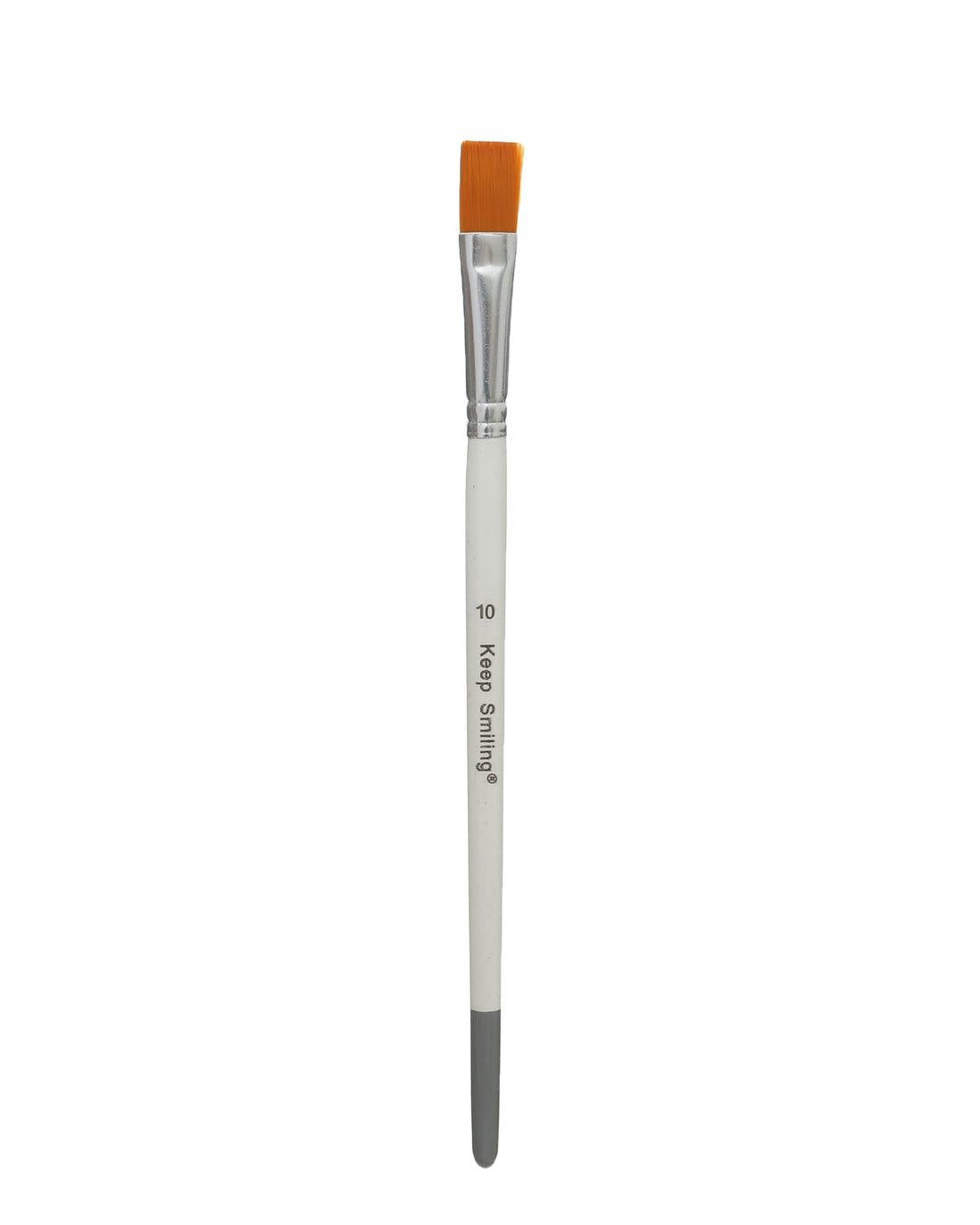 Keep Smiling A6158-10F KS-28 Paint Brush, Size 10, Made With Premium Material For Durability And Long-Lasting Use - Multi Colour