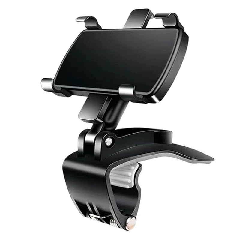 Car Phone Holder Dashboard Mount 360 Degree Rotation 3 in 1 Multifunctional Car Clip Phone Holder for Smartphones (id:4042) - KaberTrade