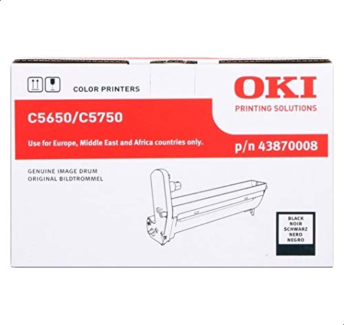 OKI 43870008 Laser Toner Cartridge - Black