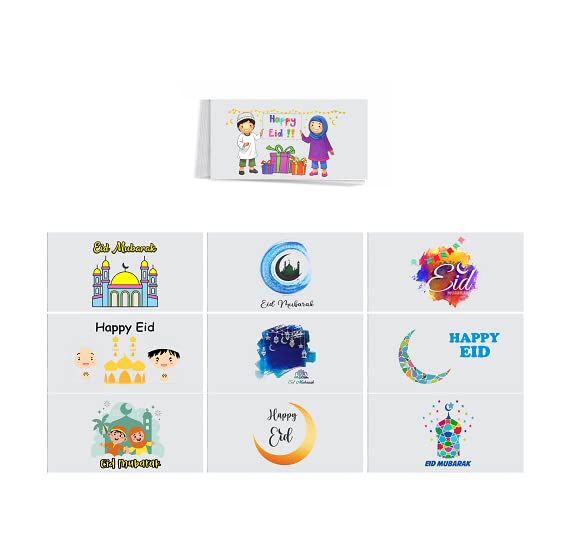10 pcs Ramadan Eid Mubarak Money Envelopes For Kid # 0013