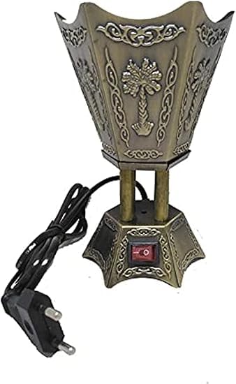 Hexagonal Oil Incense Burner Suitable for Burning Incense, Oud, Essential Oils, and Even Melted Wax.