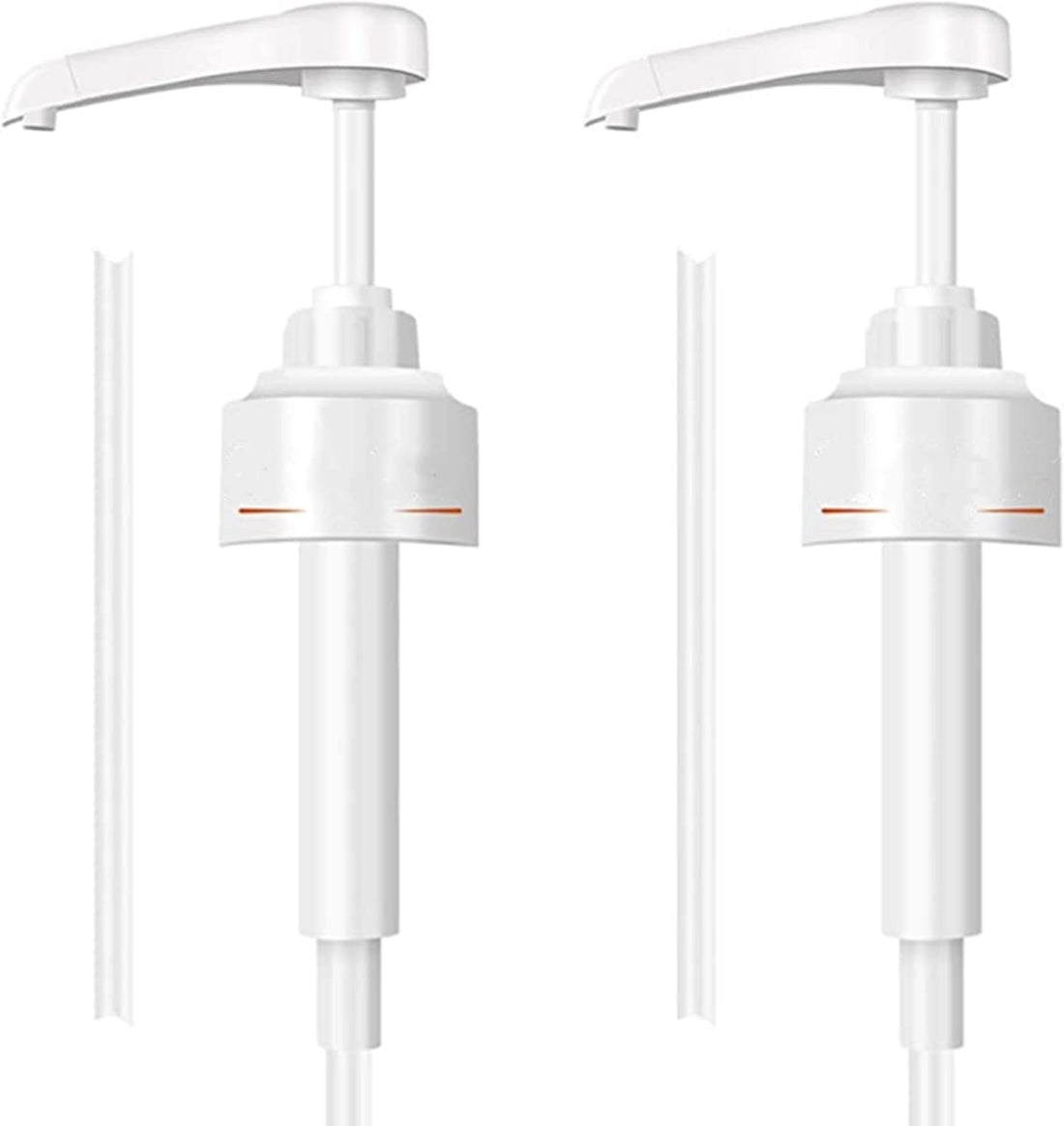 2Pack Syrup Pump, Compatible with 700ml and 1000 Milliliters Glass Bottles of MONIN Syrup, Suitable for MONIN Syrup (10ML)