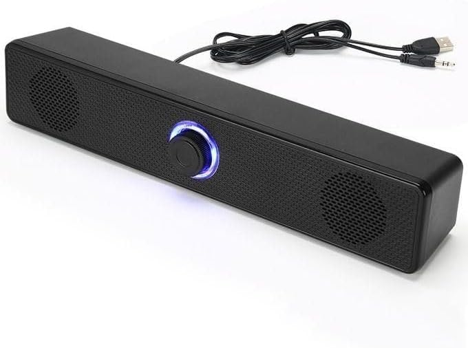Bluetooth Computer Speaker, Wired USB and Bluetooth function, Powerful Sound, Multimedia Speaker, Soundbar Design (K2065BT)