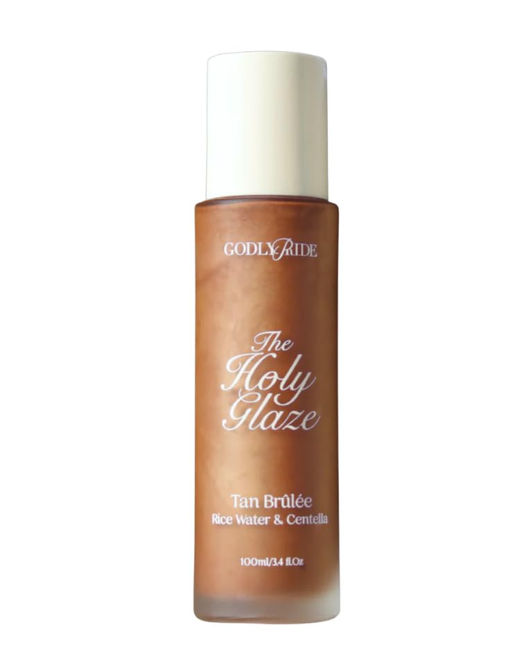 Godly Pride The Holy Glaze Tan Brûlée Body Glow, 100ml, with Rice Water and Centella, Hydrating Formula