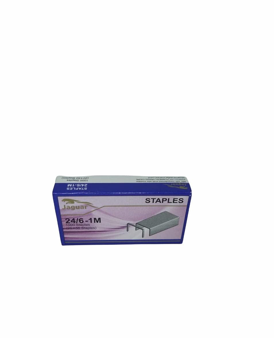 JAGUAR Staples, 24/6-1M - 1000 Pieces