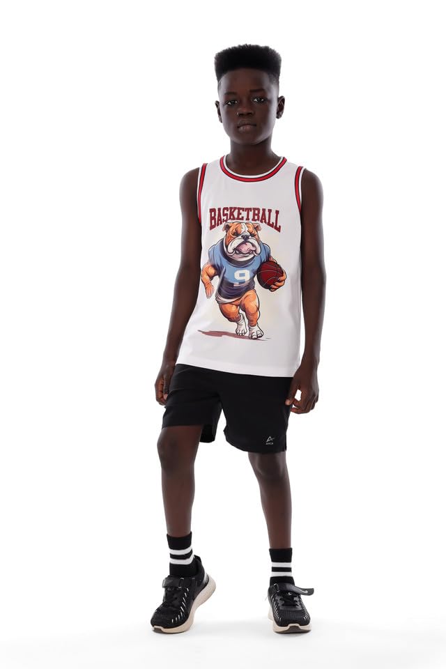 ANJA, Basketball T-Shirt, Boys
