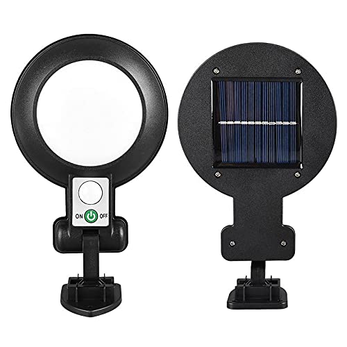Generic Solar Outdoor IP65 Waterproof Multi Mode Floodlight, White, 1 Count