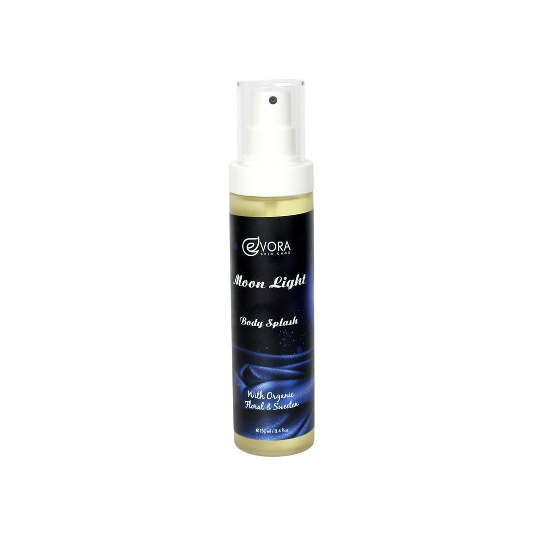 Evora Cosmetics Moon Light Body Splash, Floral & Sweet Honey Long-Lasting Fragrance, 150ml
