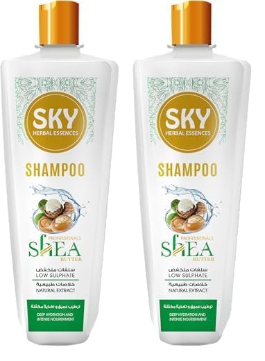 Sky Shampoo with Shea Butter 900g (Pack of 2)
