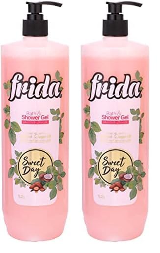 Frida Sweet Day Bath and Shower Gel - 1.2 Liters (Pack of 2)
