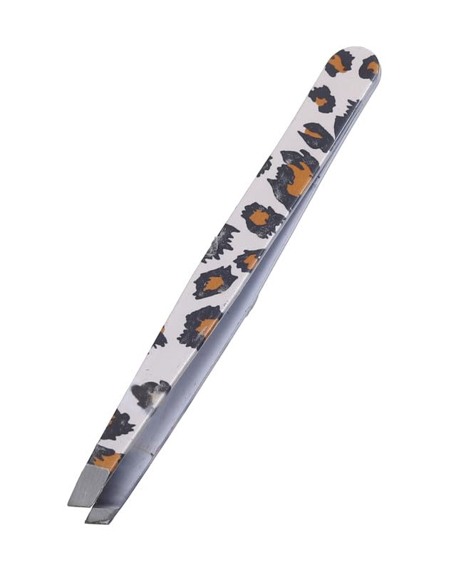 Stainless Steel Eyebrow Tweezer For Women - Multi Color
