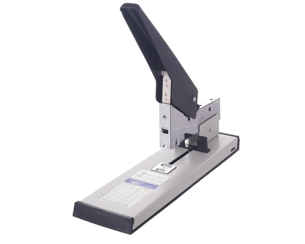 3A Heavy Duty Stapler 240 Sheets 23/6 to 23/24 - Black and Off White 50LA