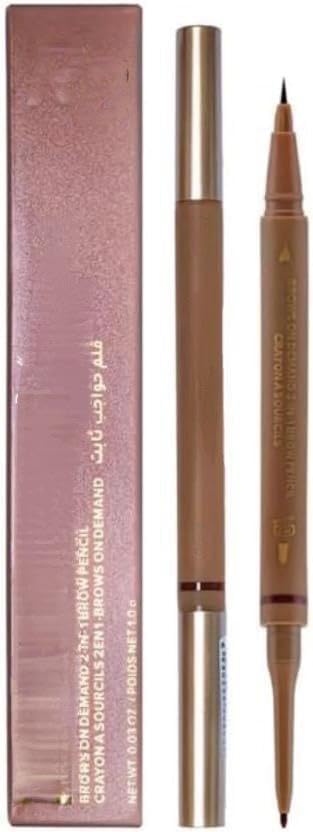 Dual-Sided Eyebrow Pencils Cream Waterproof Long Lasting Eye brow Pen Makeup-DARKBROWN