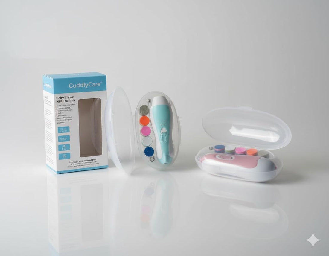GHAZAL Huggy Baby GKE01 electric nail trimmer set.