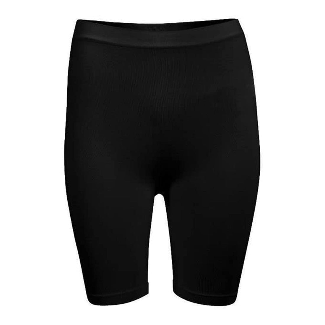 Silvy womens long short women-1 thigh shapewear, black, l