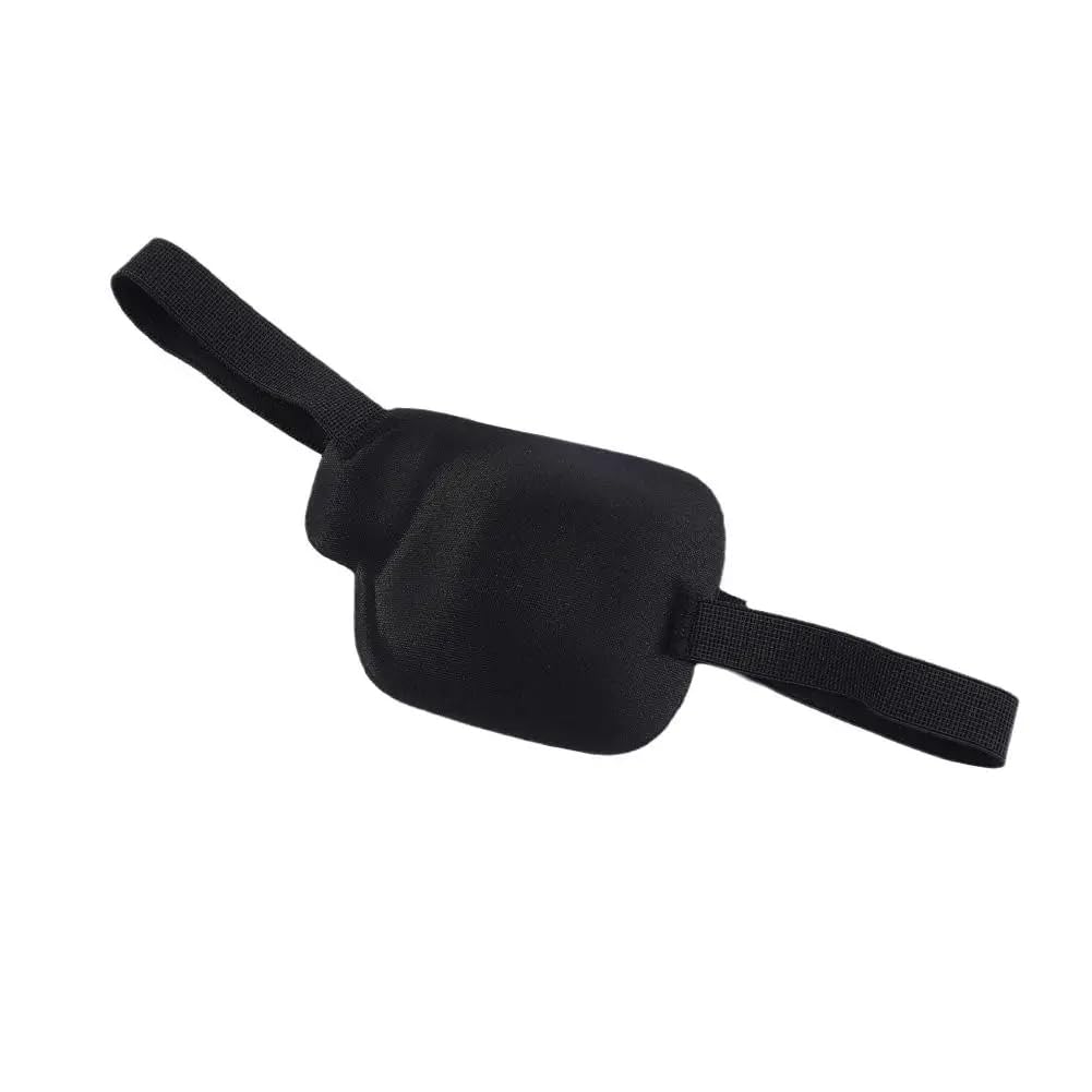 MySouq-Store 1Pcs-Kid's/Adult Black Adjustable Soft and Comfortable Pirate Eye Patch Single Eye Mask for Amblyopia Lazy Eye (Left)