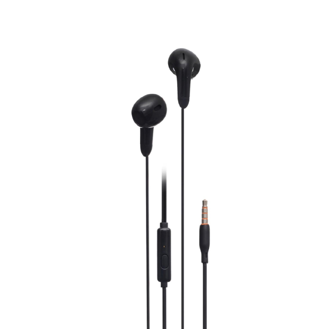 Celebrat G27 Wired Stereo Earphones with Mic – 3.5mm Jack, In-Line Control, Clear Audio & Call Clarity – Black