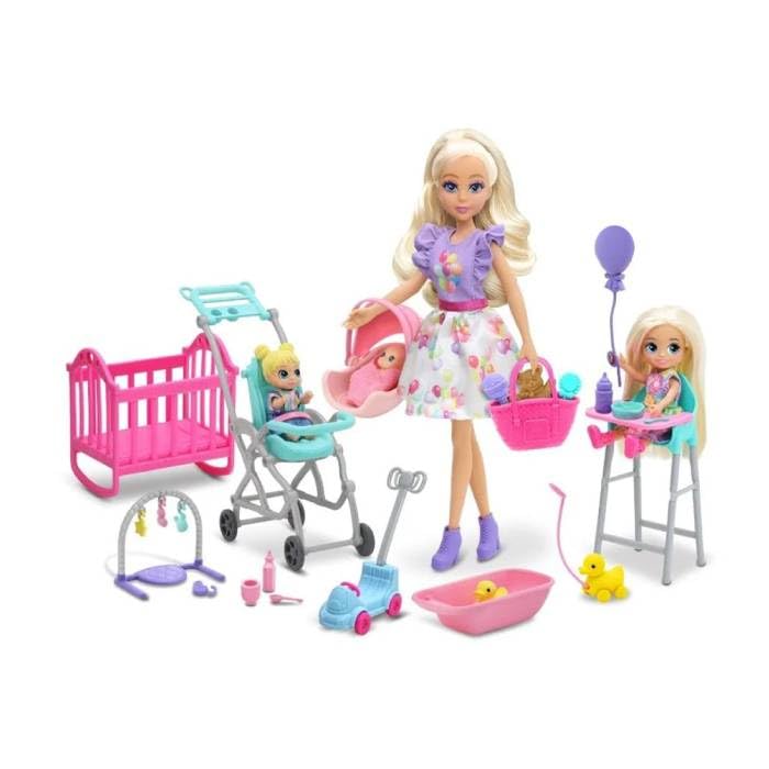 3-in-1 Deluxe Babysitter Stroller Set