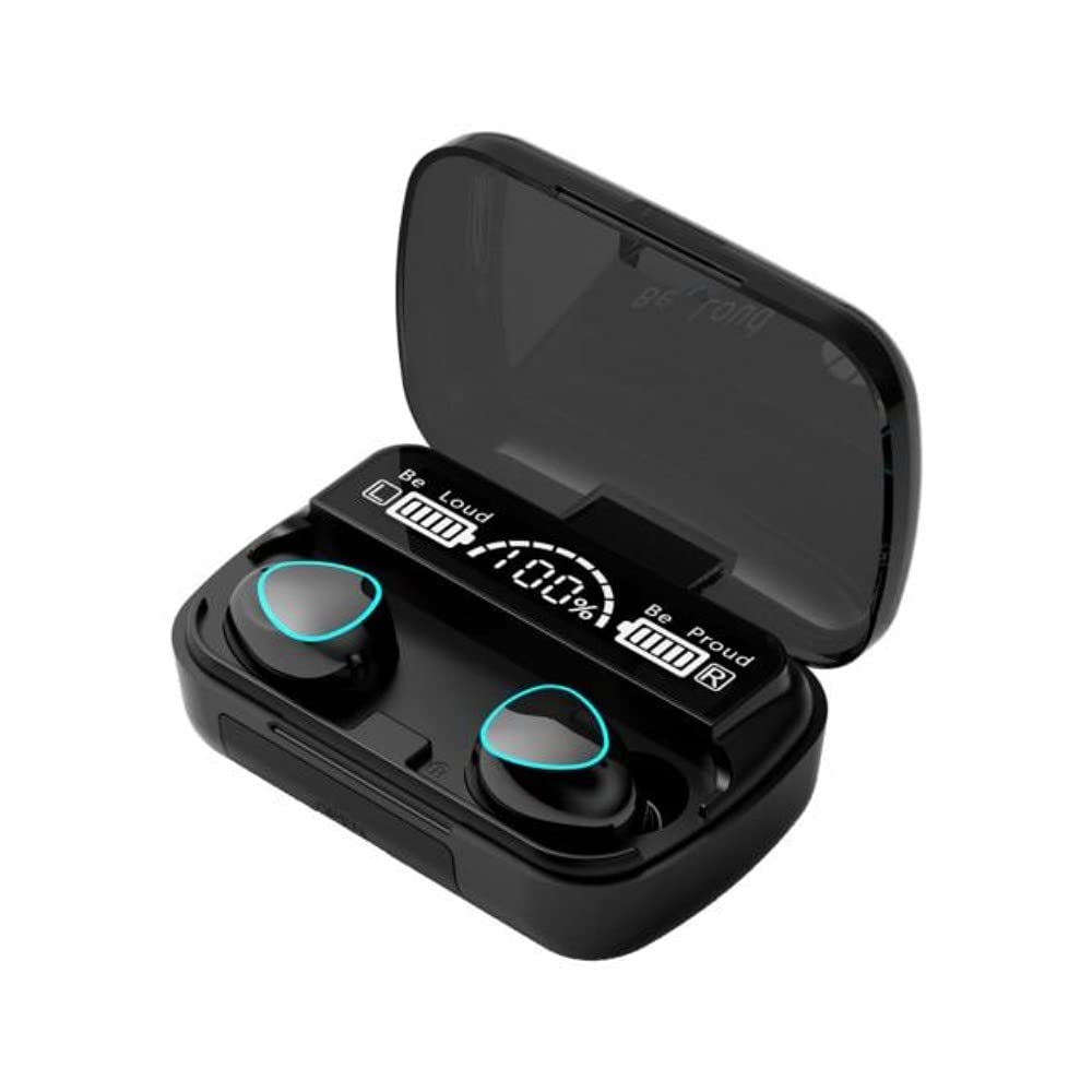M10 New M10 TWS Immersive Wireless Earbuds with Wireless Charging Case Bluetooth 5.1 9D Premium Sound Deep Bass Sports Waterproof IPX7 with Mic 6 hr Playing Time