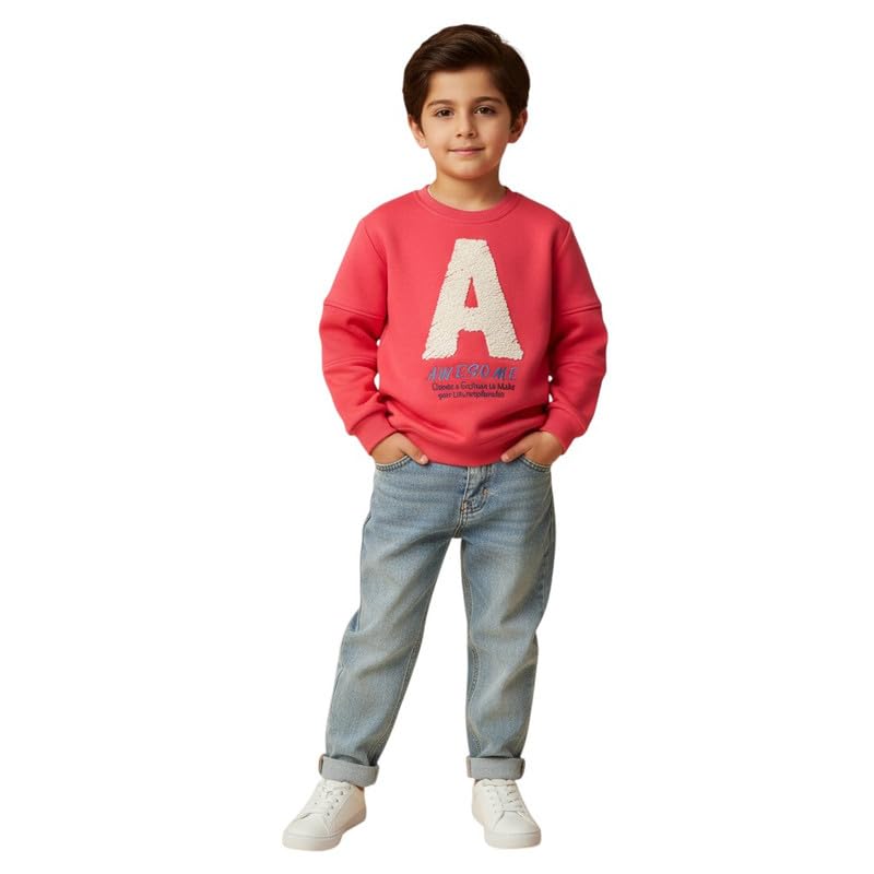 Tia Kids Cotton Awesome Sweatshirt for Boys